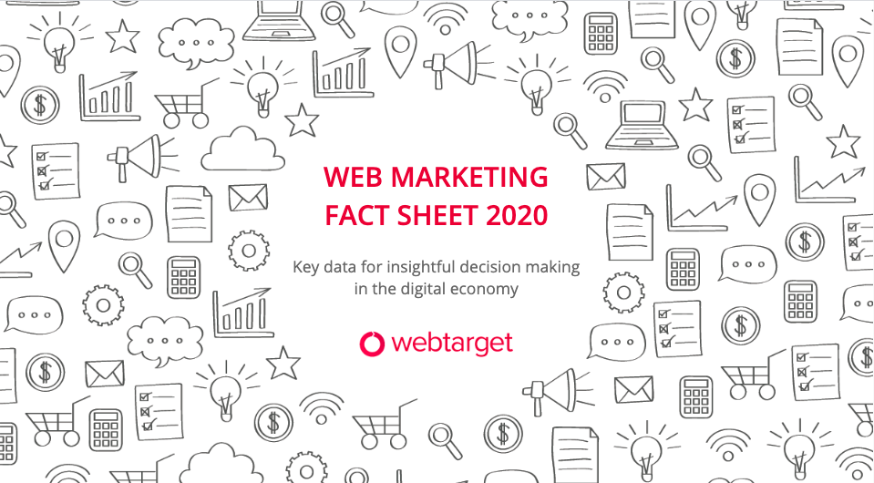 Webtaget's marketing fact sheet 2020